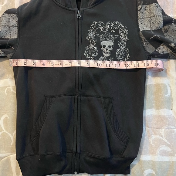 Queen Skull Hoodie Jacket - Picture 11 of 11
